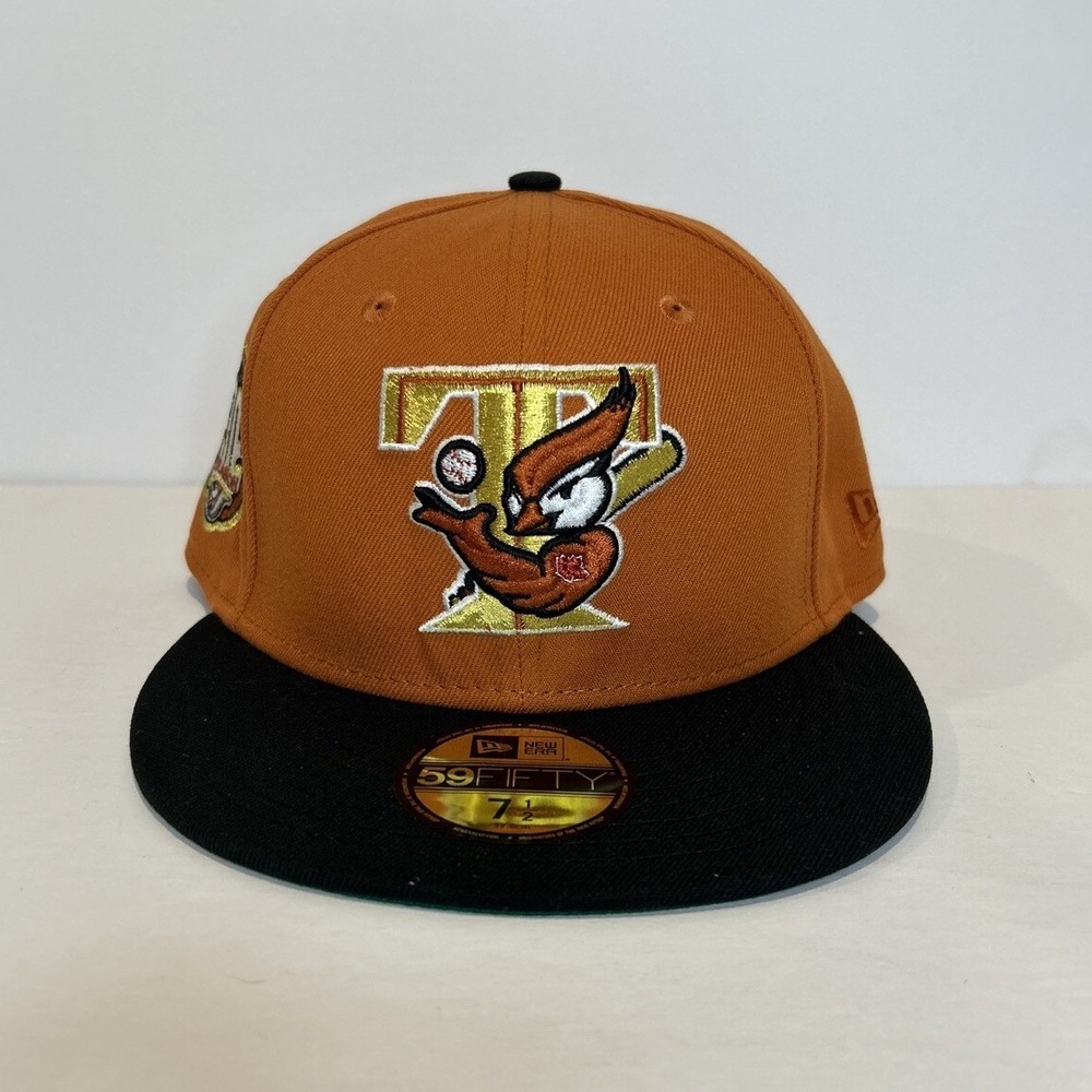 New Era Noho Nati Toronto Blue Jays Fitted Men 7 1/2 Strongbird Rushmore 59FIFTY